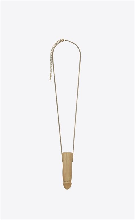 ysl penis pendant|Penis jewellery: Yves Saint Laurent launches phallic range.